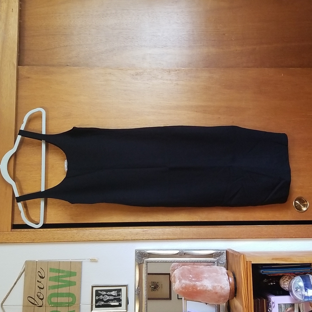 Black bodycon dress sz medium
